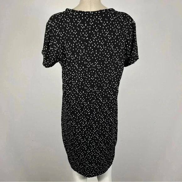 🩷 Cloth & Stone Black and White V-Neck Mini Dress - Picture 2 of 9